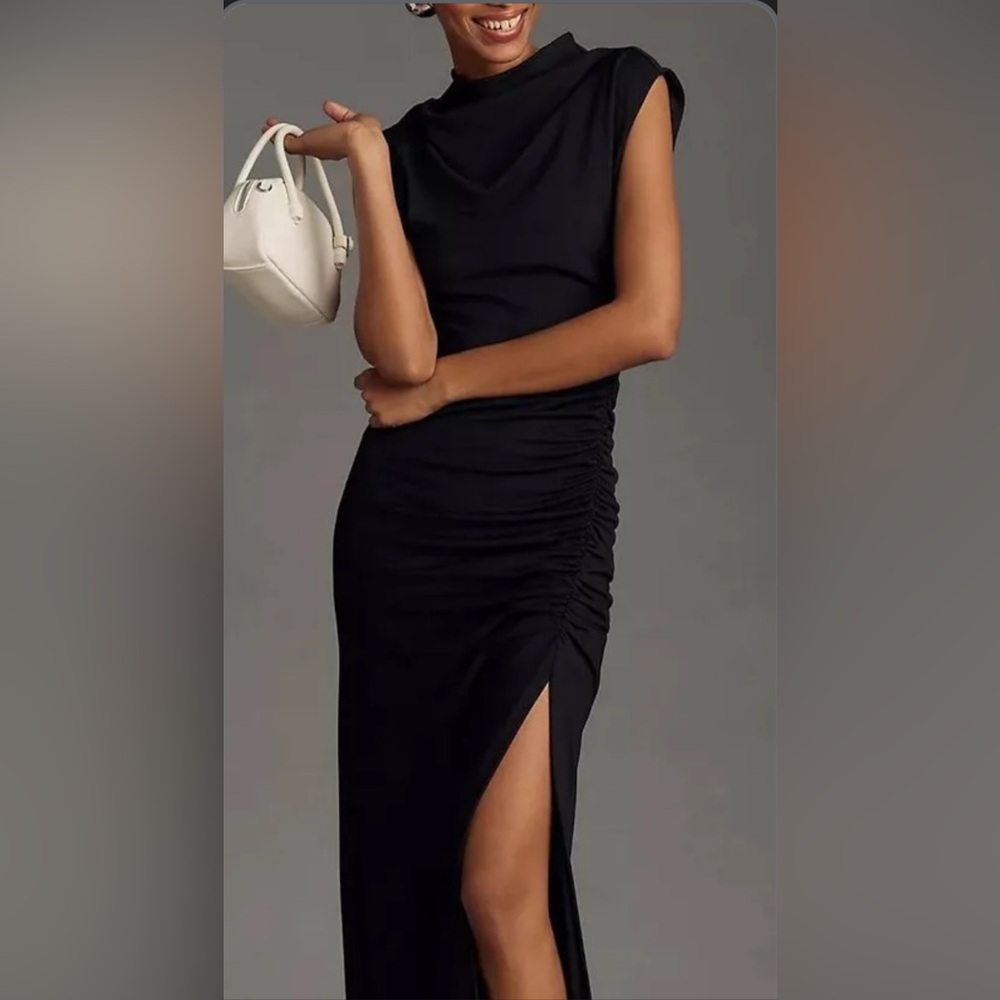 Anthropologie Women’s Black Dress